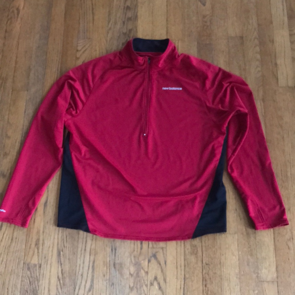 Men’s New Balance 1/2 zip. Size XL